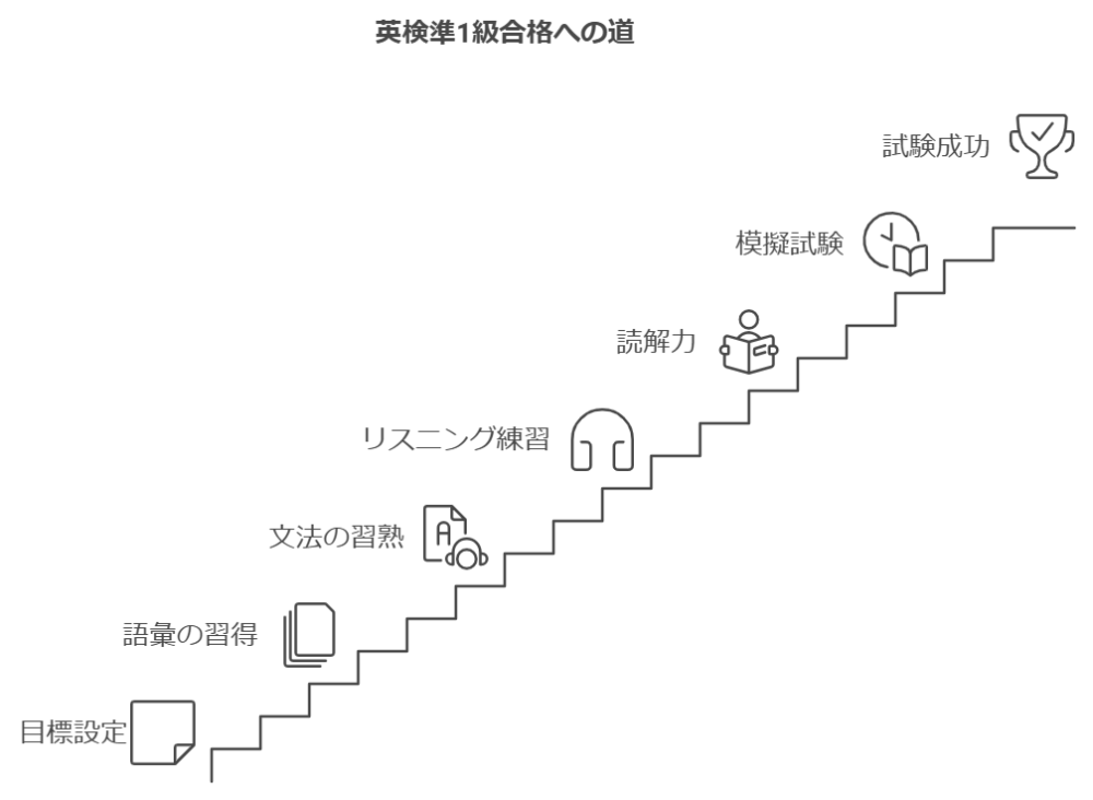 英検準1級のロードマップ