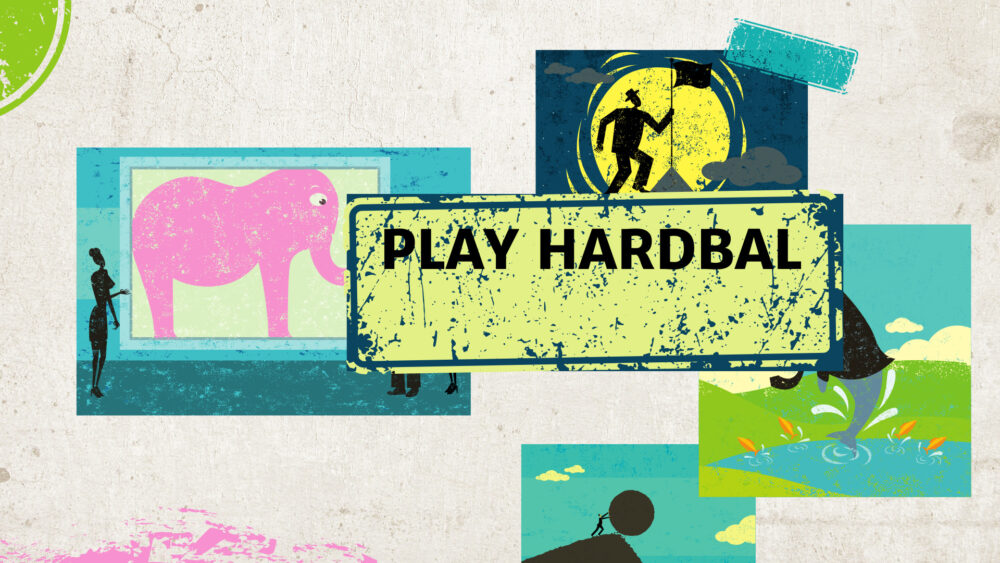 Play Hardbalのイディオム