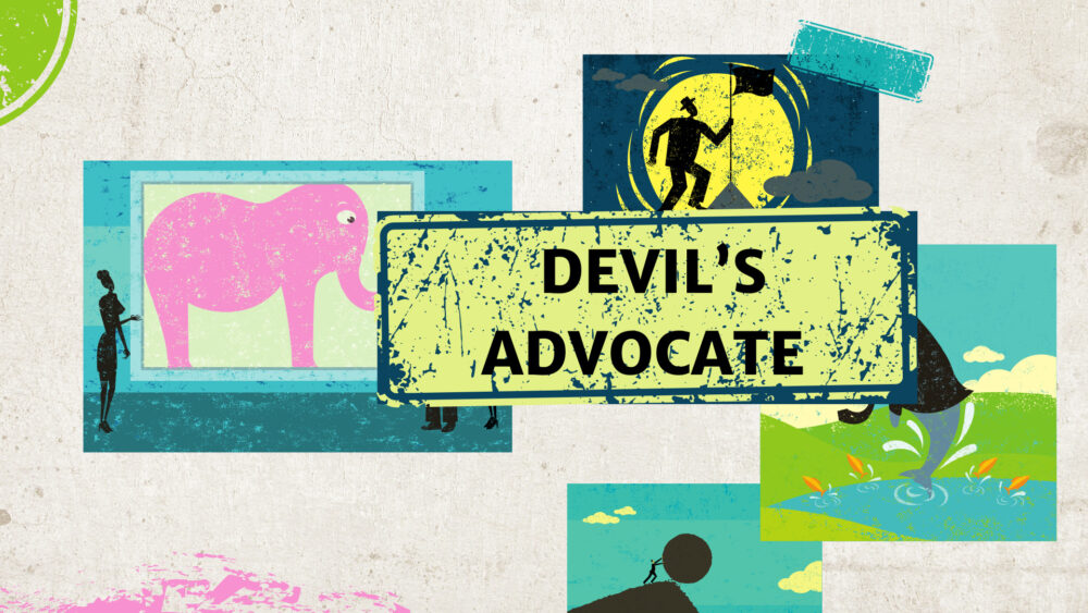  Devil’s advocateイディオム